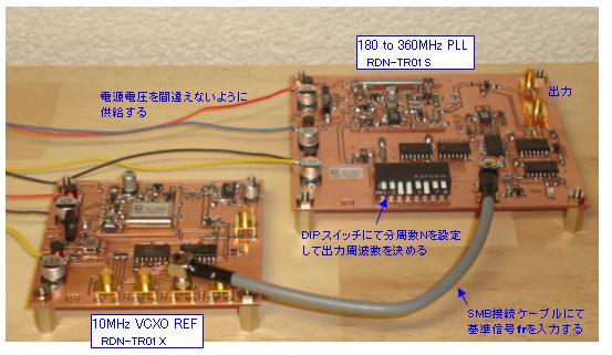 個別部品で設計するPLL周波数シンセサイザ